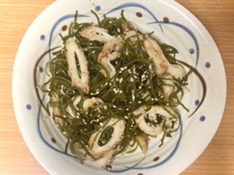 ちくわと切り昆布の煮物